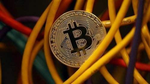 Close-up of a specialized miner designed for cryptocurrency transactions